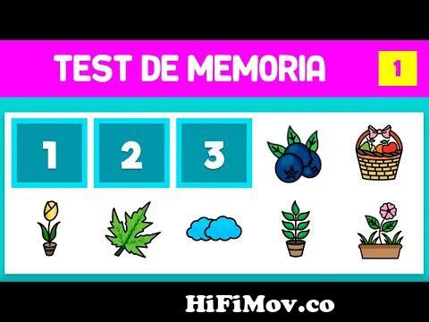 TEST DE MEMORIA | VISUAL PARA ADULTOS | JOGO DA MEMORIA from juegos para ninos de 5 anos online Watch - HiFiMov.co