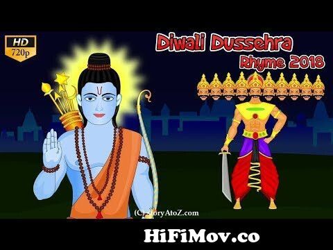 Ravan's Dahan | Dussehra Story | Moral Stories | English Cartoon | Animated  Bedtime Stories from ram vs ravan movie java game 128x160 of the nam Watch  Video 