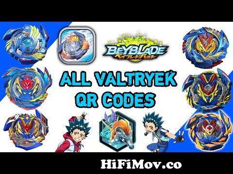 All Valtryek QR Codes - BEYBLADE BURST APP from valtryek v5 scan code Watch  Video 