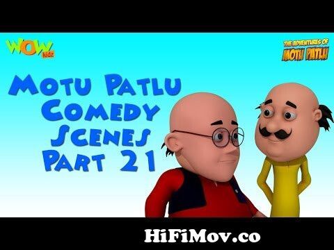 Motu Patlu Cartoons In Hindi |Animated cartoon | Motu Patlu comedy scenes |  Wow Kidz from motu patlu comedy Watch Video 