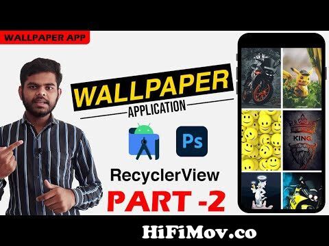 5 Wallpaper app Android studio java|| Image Download Android || Android  Development tutorial 2020 from java wallpaper Watch Video 