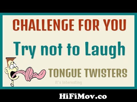 Short , Cool & Funny Tongue Twisters for kids in English 🤪😜 Tongue Twister  Challenge English from fun tongue twisters Watch Video 