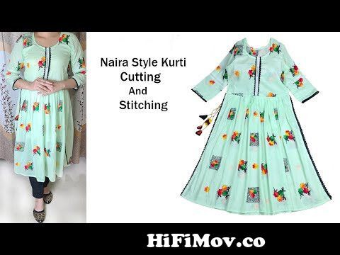 Designer Gown cutting  Anuj Kumar Stitching tutorial