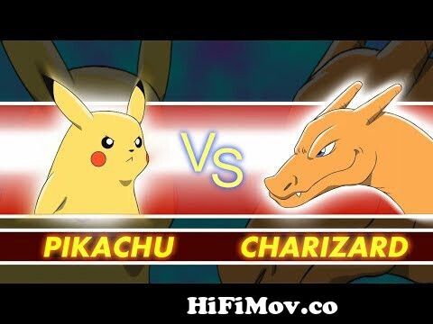 Pokémon Revenge - Pikachu VS Charizard Animation- GAME SHENANIGANS! ⚡️🔥  from pikachu jarosu da bangla cartoon chadar buri magic manা Watch Video -  