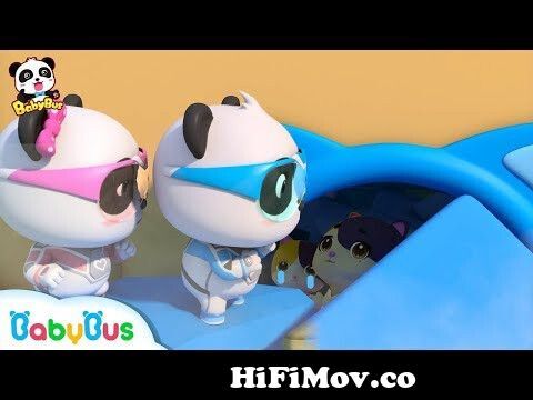 Rescue Baby Kitten From the Earthquake | Nursery Rhymes | Baby Songs |  Panda Cartoon | BabyBus from miya kho Watch Video 