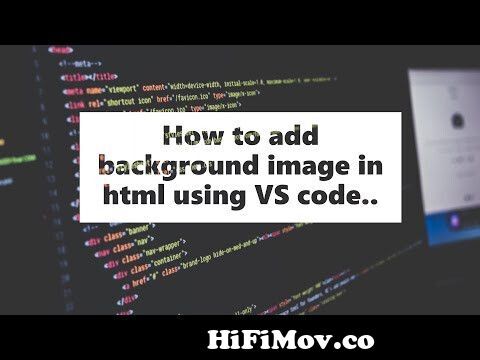 How to add background image in Html and Css using VS code..| red friends  from div background image not showing Watch Video 