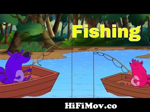 Fishing Ep - 75 - Pyaar Mohabbat Happy Lucky - Hindi Animated Cartoon Show  - Zee Kids from হাপি Watch Video 
