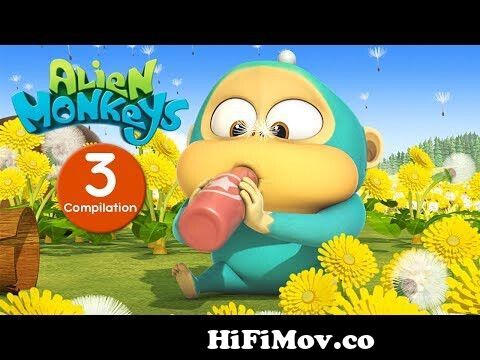 Funny Animated Cartoon - Alien Monkeys - Episodes 21-30 - Cartoons For  Children from kangaroo full 10 alien Watch Video 