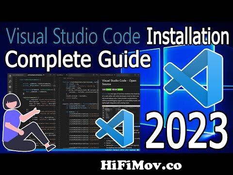 How to install Visual Studio Code on Windows 10 11 [ 2023 Update ] Complete  Guide from microsoft vs code download for windows 10 Watch Video -  