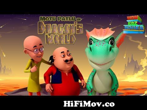 Motu Patlu | Kids Cartoon | Motu Patlu In Dragon World | Full Movie | Wow  Kidz | #spot from motu palu movie Watch Video 