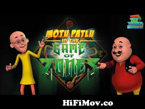 Motu Patlu | Kids Cartoon | Motu Patlu In The Game Of Zones | Full Movie |  Wow Kidz | #spot from motu patlu all hindi movie Watch Video 
