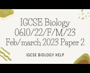 IGCSE Biology Help