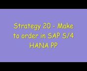 SAP S4 HANA Production planning (PP)