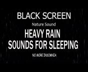 Rain Sound Black Screen