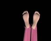 3D Girl Feet