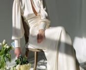 Orseund Iris x Dayna Night Out Dress Ivory I from dayna