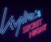 A secret surprise night with Kylie Minogue and the Alan Carr.Potion Pictures created the title card based on the neon set backdrop at the Rivoli Ballroom.nnDesign: David Newton