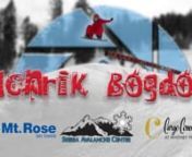 Henrik Bogdon was 7 years old when we started putting clips together for this project. Knowing that the proceeds for this event go to an amazing organization - Sierra Avalanche Center - we had to bring out some awesome cameras (one of which was lost at Mt. Rose late last season, and may still be up there somewhere ;). Last winter was an amazing year for Tahoe, and Henrik&#39;s 1st year having some footage for the Roses are Rad Film Festival. Unfortunately, he couldn&#39;t make it to the event last year,