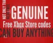 Can buy anything on the Xbox Store!!!Claim your free xbox live and xbox store codes now http://www.FreeXboxGold.net � http://www.FreeLiveMembership.net