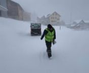 Swiss Mountain Postman Beat Truttmann delivers letters and packages with a quad. Report for Swiss TV SRF&#39;s regional news show