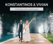 Konstantinos &amp; Vivi match perfectly together! It&#39;s a happy and social couple. Our friendship holds before their wedding.nnWe organized the party together, step by step, with great zest and fun. Going through this whole process of preparation, I was sure that the