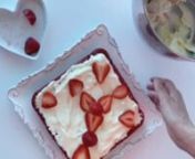 If you don’t know yet how to surprise your lover for Valentines Day , here’s an easy and quick recipe of “Red Velvet Brownies” ❤️n.n.nnIngredientsn• 1 Box of Red Velvet Cake Mix • 2 Eggsn• ⅓ Cup Oiln• 1 – 8-ounce Package of Cream Cheese Softenedn• ½ Stick of Butter, Room Temperaturen• 1 ½ – 2 Cups Powdered Sugarn• 1 tsp. Vanilla • ½ lb. Fresh Strawberries for Garnishn.n.nnPreparation Instructionsn1. Spray an 8”x8” Square Baking Dishn with Non-Stick Sp