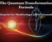 This video introduces the Quantum Transformation Formula, a blueprint for manifesting a life of greatness. For more info go to QuantumTransformationFormula.com or theresabullard.com