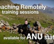 The CLT is running a number of online sessions to assist ANU teachers with training. These are facilitated by the amazing Grazia and Jill.nnFind ZOOM link, dates and times for sessions here: https://wattlecourses.anu.edu.au/course/view.php?id=30642#section-1nnSession will cover:n•tTutorial engagement – how to use breakout rooms, polls and chat to engage students in your lecture or tutorial in Zoomn•tCommunication tools in Wattle – how to use forums, chat and other tools to keep your stud
