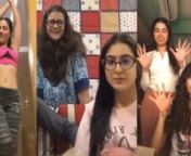 Amid lockdown, here is a dose of heartfelt entertainment for you. Hina Khan flaunting her washboard abs, Sara Ali Khan, Ibrahim Ali Khan and mom Amrita taking the questions challenge on Tik Tok while Khushi Kapoor and Janhvi Kapoor also share some light moments. Check it out.