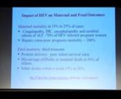 HEV in Pregnancy - Management of fulminant hepatic failure - Medical Management in ICU