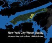READ MORE: http://www.myleszhang.org/2019/12/23/new-york-city-water-supply/nnThis animated map illustrates the visual history of this important American infrastructure.nnNew York City has some of the world’s cleanest drinking water. It is one of only a few American cities (and among those cities the largest) to supply completely unfiltered drinking water to nine million people. This system collects water from around 2,000 square miles of forest and farms in Upstate New York, transports this wa