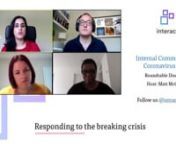 In the face of uncertainty during the COVID19 epidemic, organisations are facing non-standard procedures with mass working from home and increased, essential crisis communications.nnIn this exclusive webinar, experts and practitioners in the field of internal comms discuss key topics we must now consider, and advice based on what other organisations are doing.nnOur panel of experts include:nnJenni Field – Founder and CEO of Redefining Comms and The IC CrowdnSatnam Kaur – Head of Internal Com