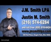Justin Smith - J.M. Smith Co., LPA - Chagrin Falls, OHnn- www.jmsmithlpa.comn- jmsmith@jmsmithlpa.comn- 216-574-6284n- 395 Park Place, Chagrin Falls, OH 44022n- https://unionreporters.com/company/justin-smith-j-m-smith-co-lpa/nnJ.M. Smith Co., LPA was founded by Attorney Justin M. Smith with the goal of leveraging technology and experience to provide superior representation and personalized service to clients of the firm. Our practice is devoted to helping our clients through some of the most di
