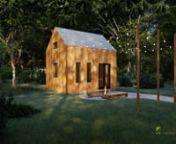 The Oban is the perfect minimalist cabin in the woods! This Nordic inspired cabin emanates peace and quiet. With crisp lines, modern windows and doors, and no extra bulk, the Oban is as fresh as the air you’ll breathe at your cabin getaway! nnFor more information, visit our website: https://www.summerwood.com/products/cabins/oban