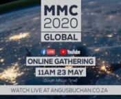 We are so excited to bring you the first Mighty Men Global Online Gathering ever. Join us as we unite on a scale like never before during this time of revival. Angus Buchan will be sharing the word that is on his heart after some worship by Henry Pike and a few testimonials from around the world. nnFind out more about Shalom Ministries today: https://www.angusbuchan.co.za nConnect with us on social media: nFacebook https://www.facebook.com/UncleAngus/ nTwitter https://twitter.com/angusbuchannIns