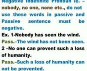 Special Rules based on Active and Passive Voice (Join ' Online English Class'Link-https:youtu.be QwVhXskXcc8) from xcc