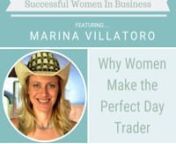 Today’s Featured Summit Guest: Marina Villatoro on “Why Women Make the Perfect Day Trader”nnAbout MarinanAs a Russian refugee during the Cold War after arriving in the US, Marina grew up in NYC until she took off over 20 years ago on a backpacking journey without no end in mind. While camping in Tikal Mayan Ruins of Guatemala, she met her husband, the first Guatemalan she ever met, who was camping in the next tent over. Now they have been married for over 18 years, living in Central Americ