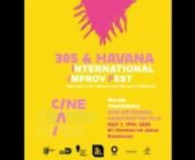 305 &amp; HAVANA INTERNATIONAL IMPROV FEST &#39;20BISTOURY PTF and Miami Light Project presentnnConference “Cine artesanal/Handcrafted Film” ​by Dinorah de Jesús RodrígueznnFree event!​ nONLINE ​nMAY 1, 7PM, 2020nn“Cine artesanal/Handcrafted Film” Approaching experimental handcrafted film as visual art, artist Dinorah de Jesús Rodríguez will discuss non-industrial, non-commercial filmmaking exploring the physicality of celluloid and ways to manually affect the film image by direc