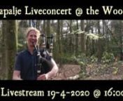 Rapalje is live in the woods!nnWe are going to look for fairytales, wild animals and maybe some gnomes. In addition we are going to play your favourite songs.nnIf you&#39;d like to support us you can donate to us directly on our website: https://www.rapalje.com/streamnThere you can buy a &#39;ticket&#39; for this livestream or for the effort we take to do bring all this live music to you: what you pay for this ticket is totally up to you!nnBUY YOUR DONATION TICKETS:nhttps://www.rapalje.com/streamnnRAPALJE