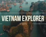 Become a Vietnam Explorer as we travel north from Ho Chi Minh City to Hanoi covering all the highlights and hidden gems this incredible country. Get a cultural insight into its not too distant past, visit the sand dunes of Mui Ne, stunning beaches, breathtaking caves and national parks and finish off with a private island getaway in Halong Bay. The perfect amount of time to spend in this amazing country. �✨nn#JustGo #TruTravelsnnwww.trutravels.com/our-trips/vietnam/17-day-vietnam-explorer