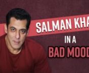 Bollywood celebrities often go all out to promote their films or shows. Just like many others, Salman Khan also stepped out a few days ago to promote the brand new season of Bigg Boss which premieres from today. However, the actor did not seem to be in a cheerful mood.