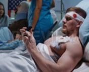 Get this here: https://motionarray.com/stock-video/medal-of-honor-272156n...included with our Unlimited memberships. Or download hundreds of other assets with a FREE account. https://motionarray.com/freennThis stock video shows an injured soldier receiving a medal of honor while lying in a hospital bed.