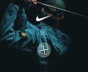 STONE ISLAND X NIKE GOLFnhttp://www.stoneisland.com nnThe collaboration unites the Stone Island textile research with Nike Golf technology.nPerformance jacket in Raso-R 3L, an iconic 3-layer fabric, with NIKE Hyperadapt panel inside, in super stretch jersey and nylon mesh, to boost the performance of the sporting gesture and to promote ventilation. Stone Island’s garment dye expertise provides a unique colour to the outer face, while preserving the underlying performance features of the techni
