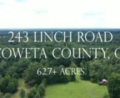 62.7 acres in Coweta County features a lake, 3 creeks, hardwoods, a 3BR/2BA Home, barn and storage. Register at AMCbid.com nGAL2503 &amp; 2837