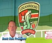 Scott Rice, Loganholme Cricket Club President, talking about the upcoming season
