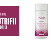 Nutrifii Restoriix:nnImportant Information:nDesigned to assist your body in the safe removal of toxins and heavy metalsnHelps restore your body’s pH levelsnActivated charcoal, micronised zeolite and chlorella combine to eliminate toxic elements and restore your body’s ability to absorb and utilise nutrientsnnKey Ingredients:nZeolite- Zeolites are natural volcanic minerals that are mined in certain parts of the world. Created by a chemical reaction between ash from a volcano and salt from the
