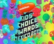 Nickelodeon Kids&#39; Choice Awards (KCA), is an annual awards ceremony that honors the best of the year in television, film, music and social networks. nFor its 2019 edition, that took place in Mexico City, we were called once again to give design and animation support for the show visuals,n from the set itself to nominees, winners, special guests, etc.  nA large-scale project in which the challenge was not only the design package production but also in which each pixel should be in the right p