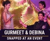 Gurmeet Choudhary and Debina Bonnerjee is a well-known television couple. We have first seen them together in the famous show Ramayana where they played the role of Ram and Sita respectively and tied the knot in 2011 in the presence of close family members only. The couple participated together on the reality show Nach Baliye Shriman v/s Shrimati in 2013. They were recently snapped at an event wherein they impressed everyone with their dance skills. Watch the video for more.