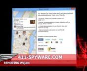 http://www.411-spyware.com/remove-wajam-virusnnWajam is a potentially unwanted program that should be removed from your computer as soon as possible. It has an official website and it is not a malicious computer infection, but Wajam is related to adware applications that might be involved in malware distribution and therefore, you should seriously consider removing Wajam from your PC right now. If you are not sure of how to remove this application from your computer, refer for manual Wajam remov