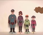 Londji pays tribute to the traditional game of dressing up paper dolls, though we don’t dress up only one doll but the whole family!nThe set includes 4 rigid cardboard dolls and 20 paper dresses with its accessories.nnhttp://londji.com/